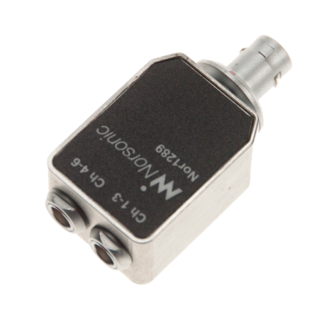 Norsonic Nor1289 Adaptor 7 pin LEMO to 2x4pin LEMO for Nor136 (included in Nor136 deliveries).