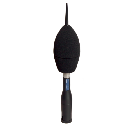 Outdoor microphone Nor1218 for community and aircraft noise for use with Nor131 and Nor139 sound level meters