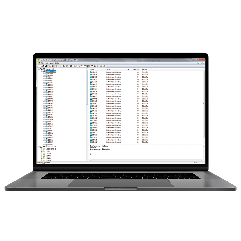 Nor1020 NorXfer software